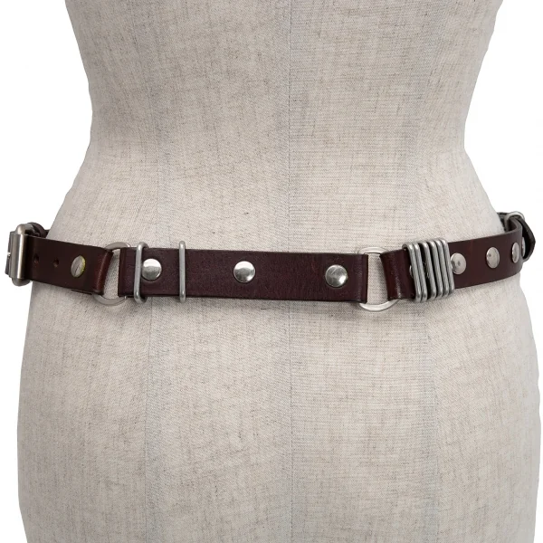 Jean-Paul GAULTIER Chain Leather Belt K-125449_002