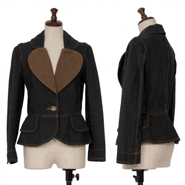 ヴィヴィアンウエストウッド レッドレーベルVivienne Westwood Red Label デニムラブジャケット インディゴ2 K-125491_001
