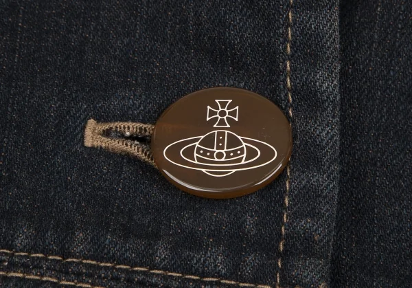 ヴィヴィアンウエストウッド レッドレーベルVivienne Westwood Red Label デニムラブジャケット インディゴ2 K-125491_013