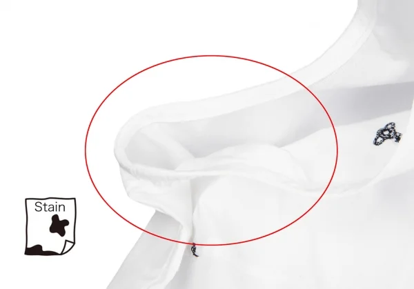 ヴィヴィアンウエストウッド レッドレーベルVivienne Westwood Red Label ネクタイ付きオーブ刺繍ノースリーブシャツ 白黒2位 K-125497_011