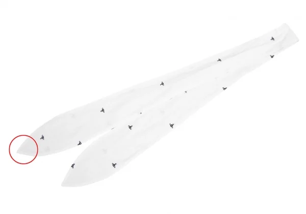 ヴィヴィアンウエストウッド レッドレーベルVivienne Westwood Red Label ネクタイ付きオーブ刺繍ノースリーブシャツ 白黒2位 K-125497_005