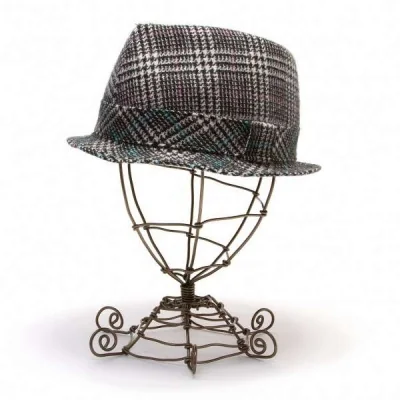 【SALE】イッセイミヤケ メンISSEY MIYAKE MEN ウールチェックハット