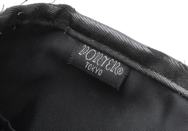 ポーターPORTER コーティングナイロンポケットデザイントートバッグ 黒 K-125515_018