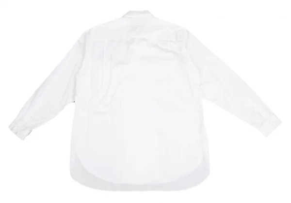 ヨウジヤマモト コスチュームドオムYohji Yamamoto COSTUME D' HOMME フラップポケットオープンカラーシャツ 白3 K-125547_012