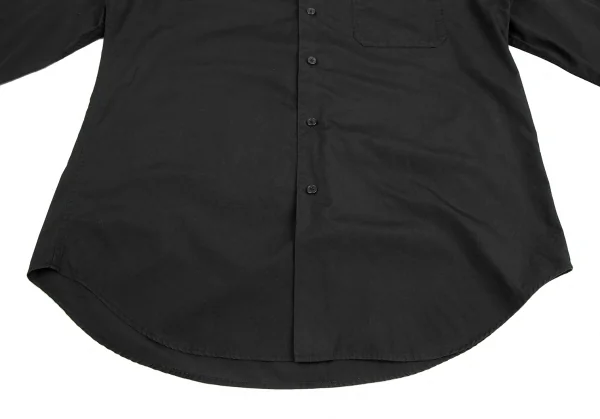 ヨウジヤマモト コスチュームドオムYohji Yamamoto COSTUME D' HOMME コットンブロードベーシックシャツ 黒2 K-125550_011