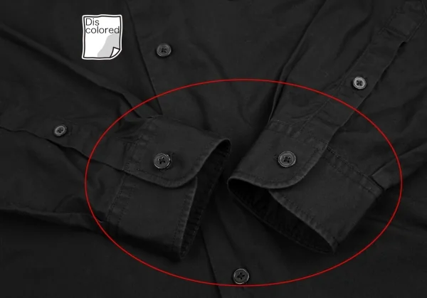 ヨウジヤマモト コスチュームドオムYohji Yamamoto COSTUME D' HOMME コットンブロードベーシックシャツ 黒2 K-125550_009