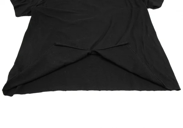 ヨウジヤマモト プールオムYohji Yamamoto POUR HOMME バック切込みデザインTシャツ 黒3 K-125561_010