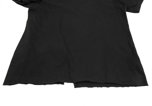 ヨウジヤマモト プールオムYohji Yamamoto POUR HOMME バック切込みデザインTシャツ 黒3 K-125561_007