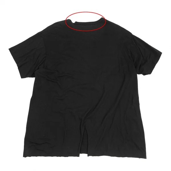 ヨウジヤマモト プールオムYohji Yamamoto POUR HOMME バック切込みデザインTシャツ 黒3 K-125561_008