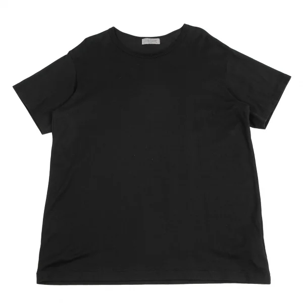 Yohji Yamamoto POUR HOMME Mahabala Cotton T Shirt Black 3 K-125564_001