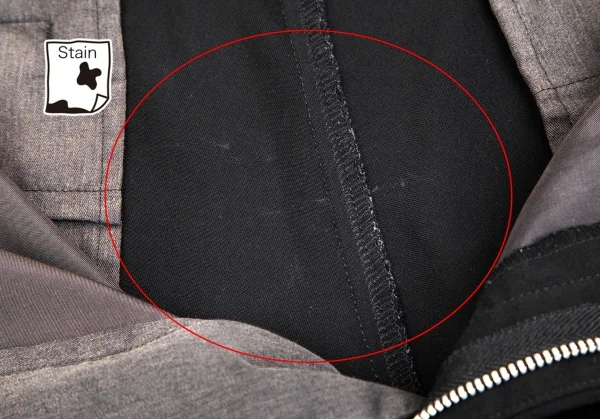 ヨウジヤマモト プールオムYohji Yamamoto POUR HOMME ウールギャバサルエルパンツ 黒3 K-125587_008