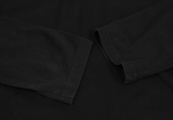 ワイズフォーメンY's for men フーデッドカットソー 黒2 K-125598_005