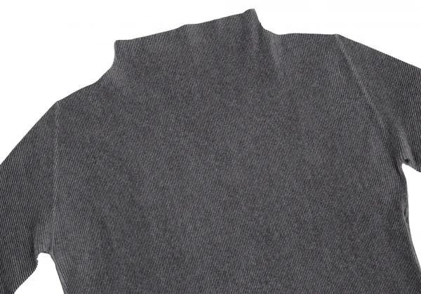 PLEATS PLEASE Fabric Printed Mist Pleats Mock Neck T Shirt K-125604_003
