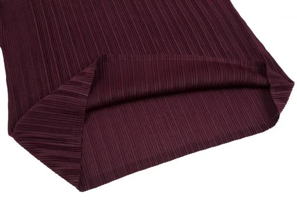 PLEATS PLEASE Pleated Turtleneck T Shirt K-125605_011