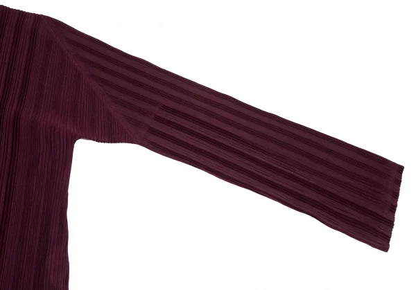 PLEATS PLEASE Pleated Turtleneck T Shirt K-125605_008