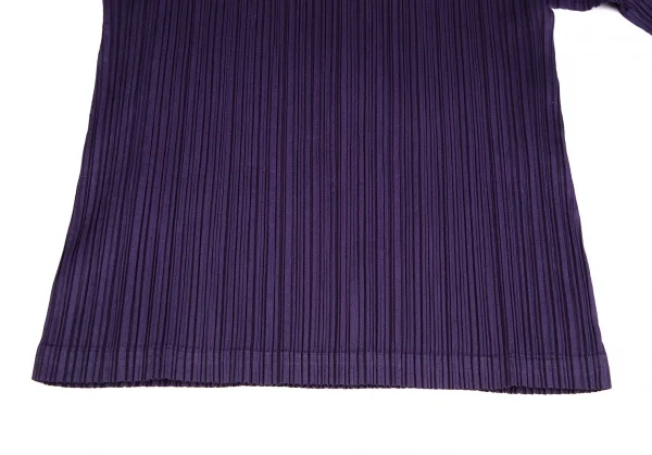 PLEATS PLEASE Mock Neck T Shirt K-125606_010