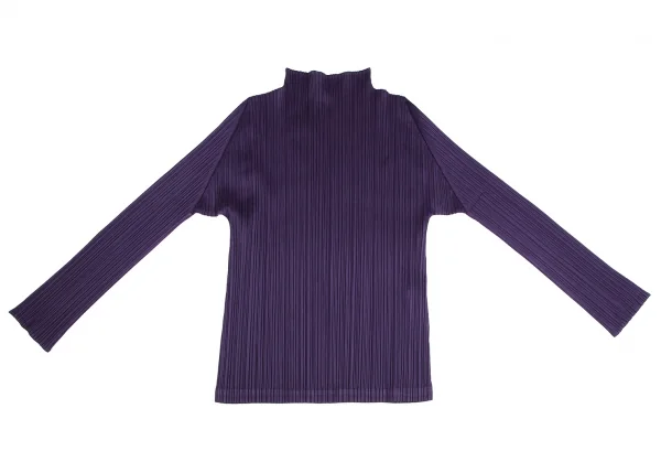 PLEATS PLEASE Mock Neck T Shirt K-125606_002