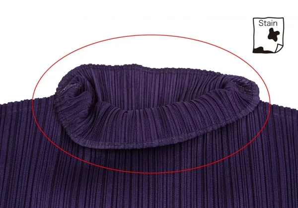 PLEATS PLEASE Mock Neck T Shirt K-125606_004