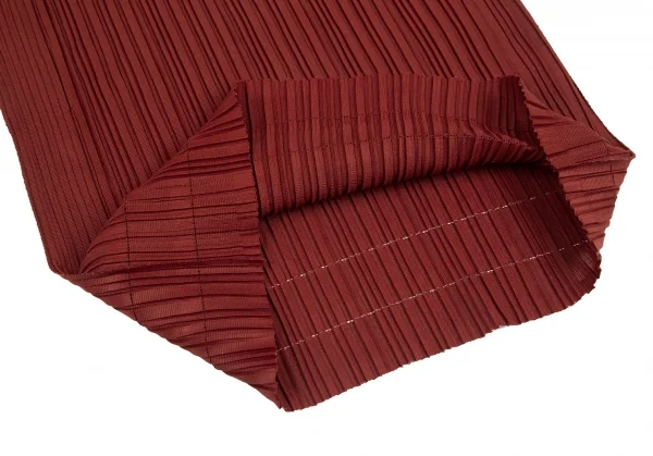 PLEATS PLEASE A-POC INSIDE Openwork Line Pleated T Shirt K-125609_011