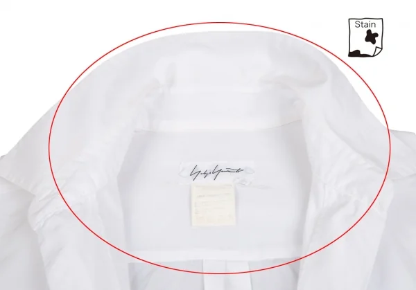 Yohji Yamamoto FEMME Buttonless Shirt K-125610_005