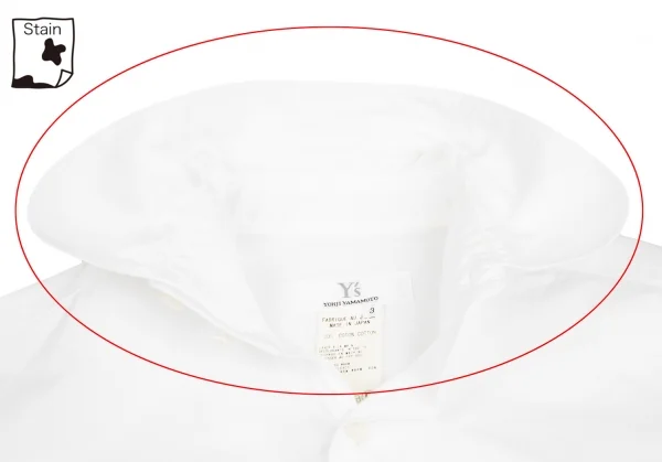 Y's Cotton Round Collar Shirt K-125611_007