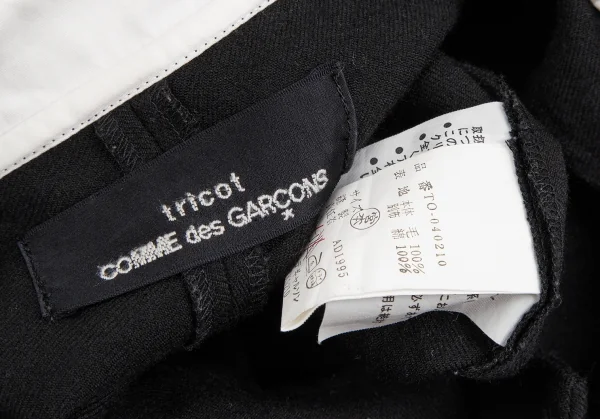 tricot COMME des GARCONS Wool Round Collar Dress K-125614_016