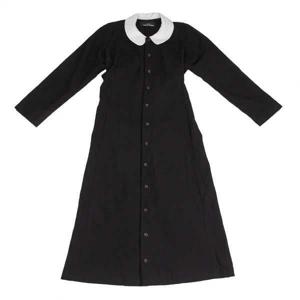 tricot COMME des GARCONS Wool Round Collar Dress K-125614_002