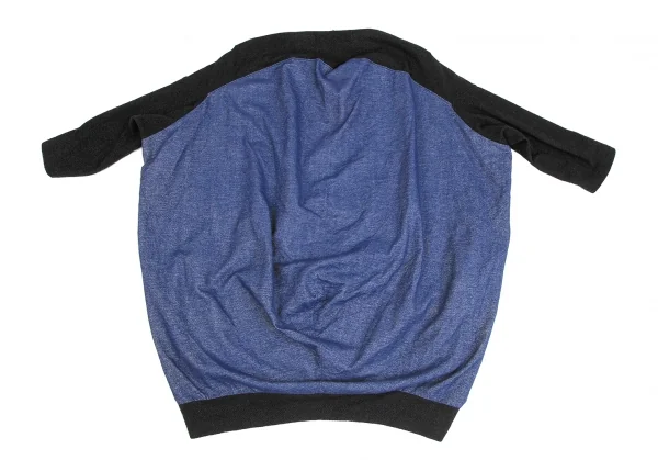 mercibeaucoup Poly Switching Circle Silhouette Knit Top K-125617_013