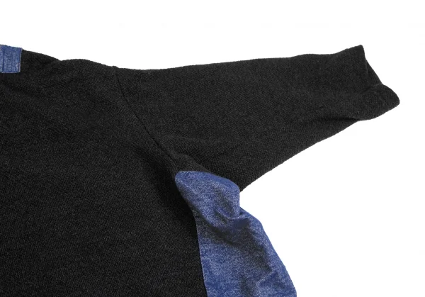 mercibeaucoup Poly Switching Circle Silhouette Knit Top K-125617_006