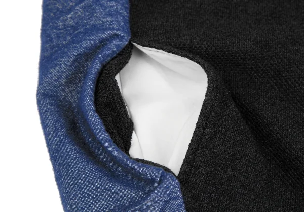 mercibeaucoup Poly Switching Circle Silhouette Knit Top K-125617_009