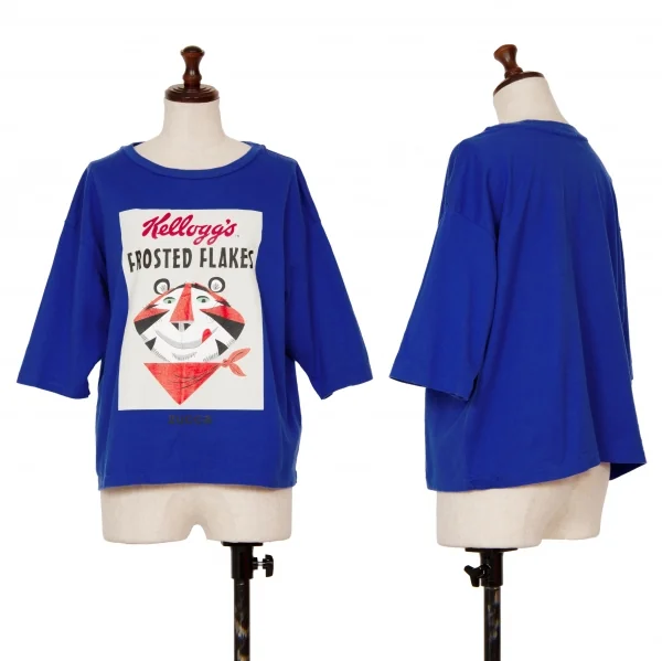 zucca Kellogg's Tony the Tiger Printed T-shirt Blue M K-125620_001