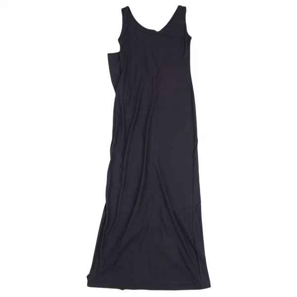 Yohji Yamamoto FEMME Silver Line Painted Sleeveless Dress K-125674_014