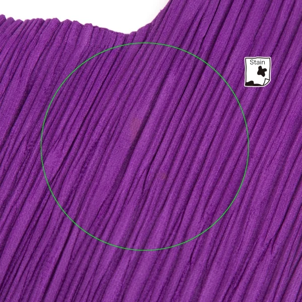 プリーツプリーズPLEATS PLEASE プリーツハイネックノースリーブ 紫3 K-125706_009