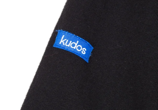 クードス kudos ダブルヘッドデザインカットソー 黒1 K-125716_015