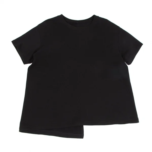 ワイズY's ブランケットステッチオーバーサイズTシャツ 黒2 K-125717_004