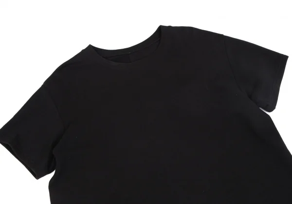 ワイズY's ブランケットステッチオーバーサイズTシャツ 黒2 K-125717_005