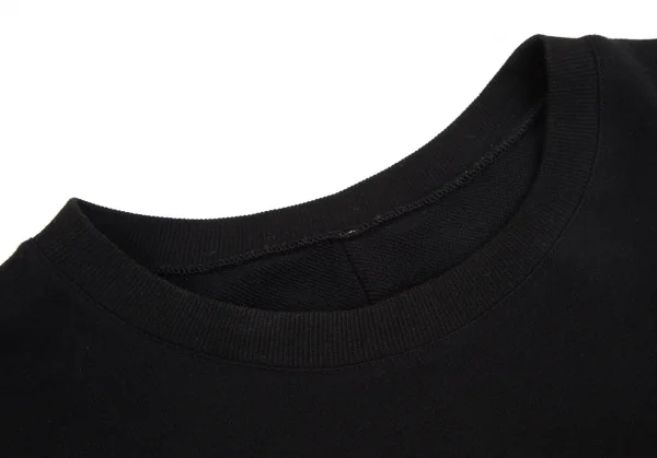 ワイズY's ブランケットステッチオーバーサイズTシャツ 黒2 K-125717_006
