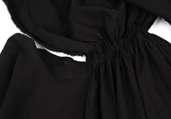 LIMI feu Cotton Linen Draped Dress K-125729_009