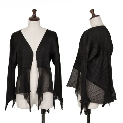 PLEATS PLEASE Tull Switching Cardigan