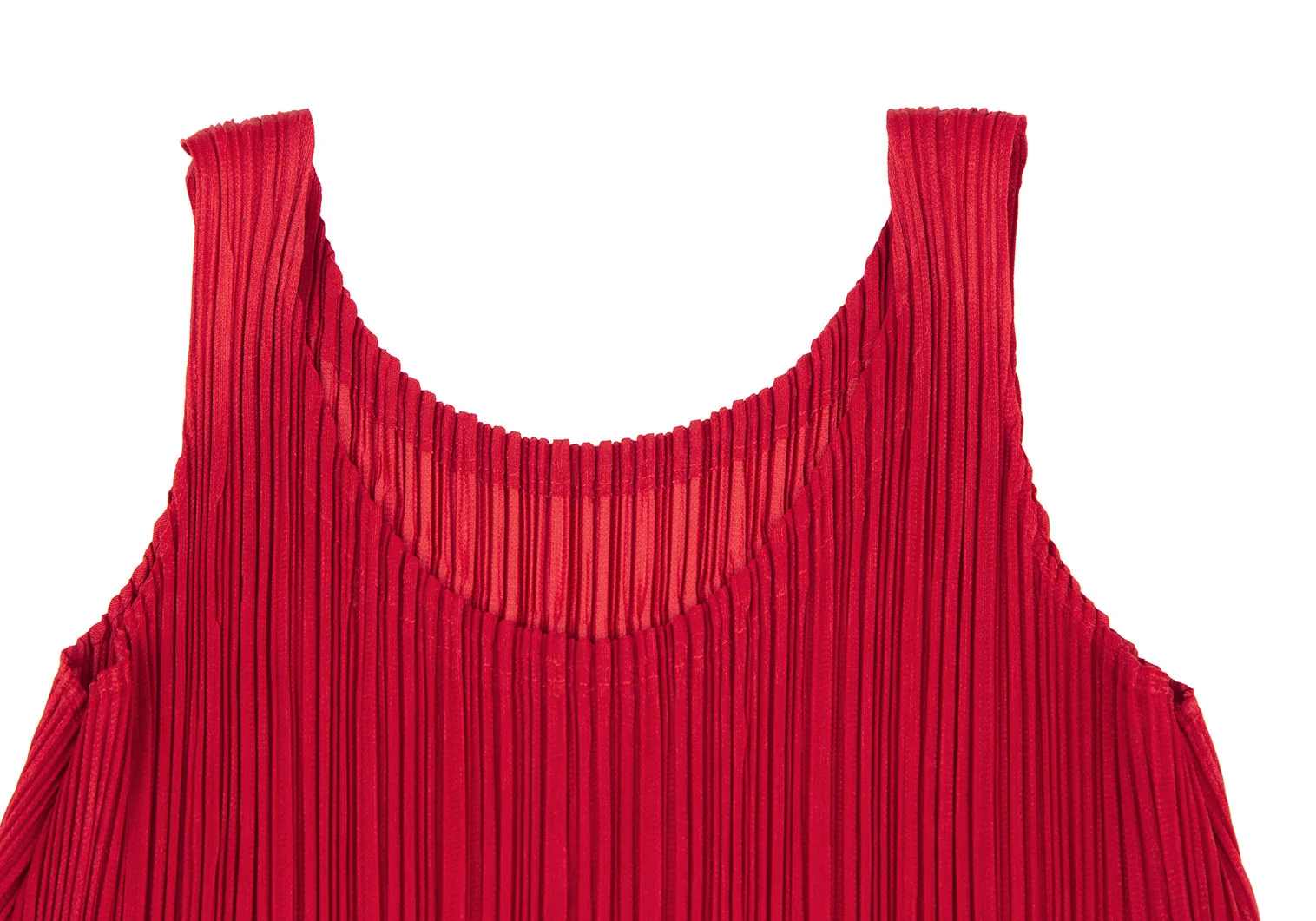 PLEATS PLEASE プリーツプリーズ ワンピース 赤系 2203225F0017 PLEATS PLEASE プリーツプリーズ ワンピース 2(M位) 赤系 【古着】