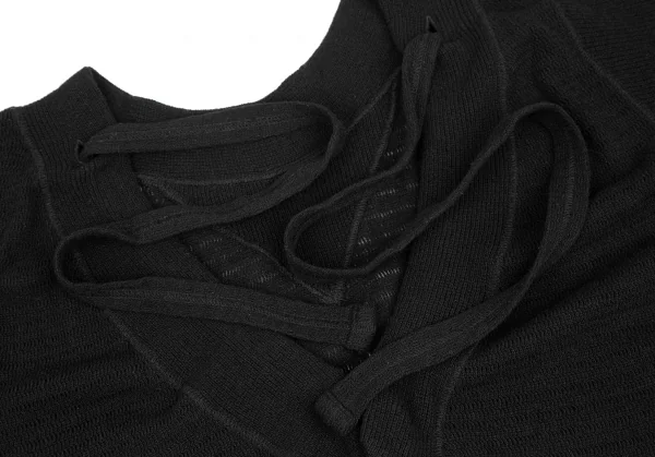 ZUCCA Back Cord Design Knit Tunic K-125746_012