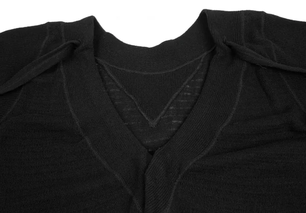 ZUCCA Back Cord Design Knit Tunic K-125746_013