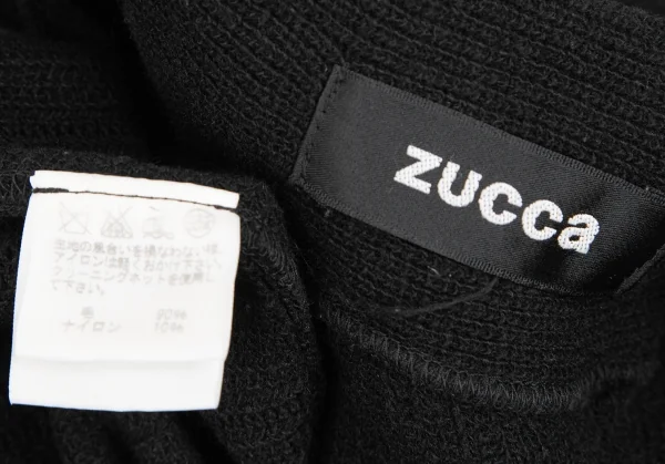ZUCCA Back Cord Design Knit Tunic K-125746_018