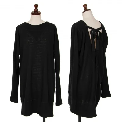 ZUCCA Back Cord Design Knit Tunic