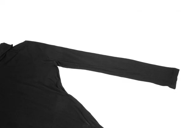 Yohji Yamamoto NOIR See-through Turtleneck T Shirt K-125750_004