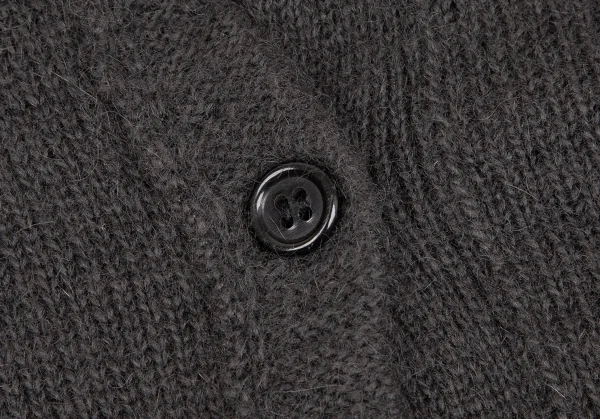 Yohji Yamamoto NOIR Back Button Knit Sweater K-125751_011