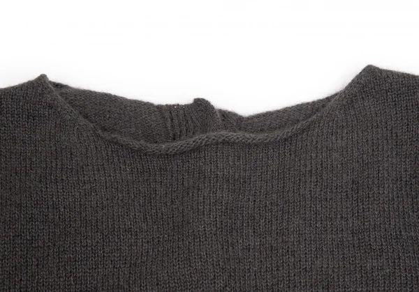 Yohji Yamamoto NOIR Back Button Knit Sweater K-125751_006
