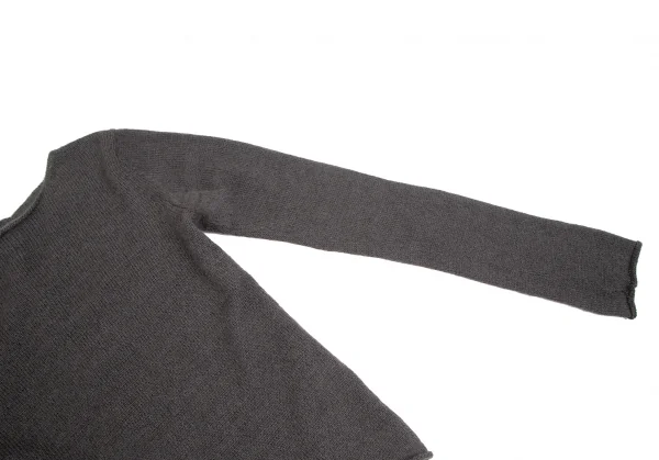 Yohji Yamamoto NOIR Back Button Knit Sweater K-125751_007