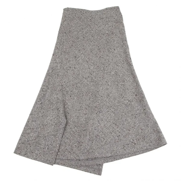 Yohji Yamamoto NOIR Tweed Nep Skirt K-125754_002