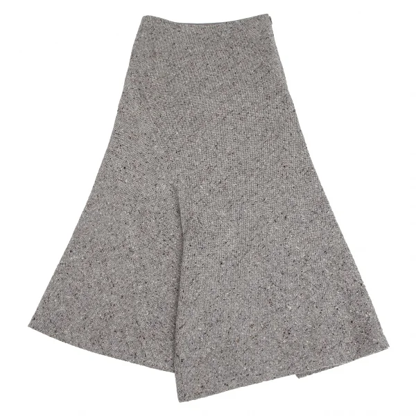 Yohji Yamamoto NOIR Tweed Nep Skirt K-125754_008